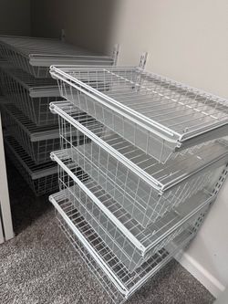 FREE In wall closet storage drawers