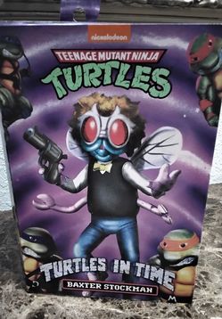 TMNT  $35 - Baxter Stockman & Accessories- "TURTLES IN TIME" - New