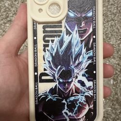 D-Dragon Ball Gohan Goku Eye Ladder phonecase goku for iPhone 15