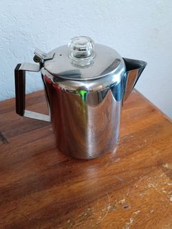 Stainless Steel Stovetop Coffee Percolator