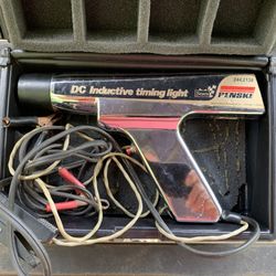 Vintage Sears Penske (contact info removed) DC Inductive Timing Light with Case, For Parts