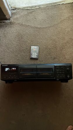 Sony TC-WE405 dual cassette deck