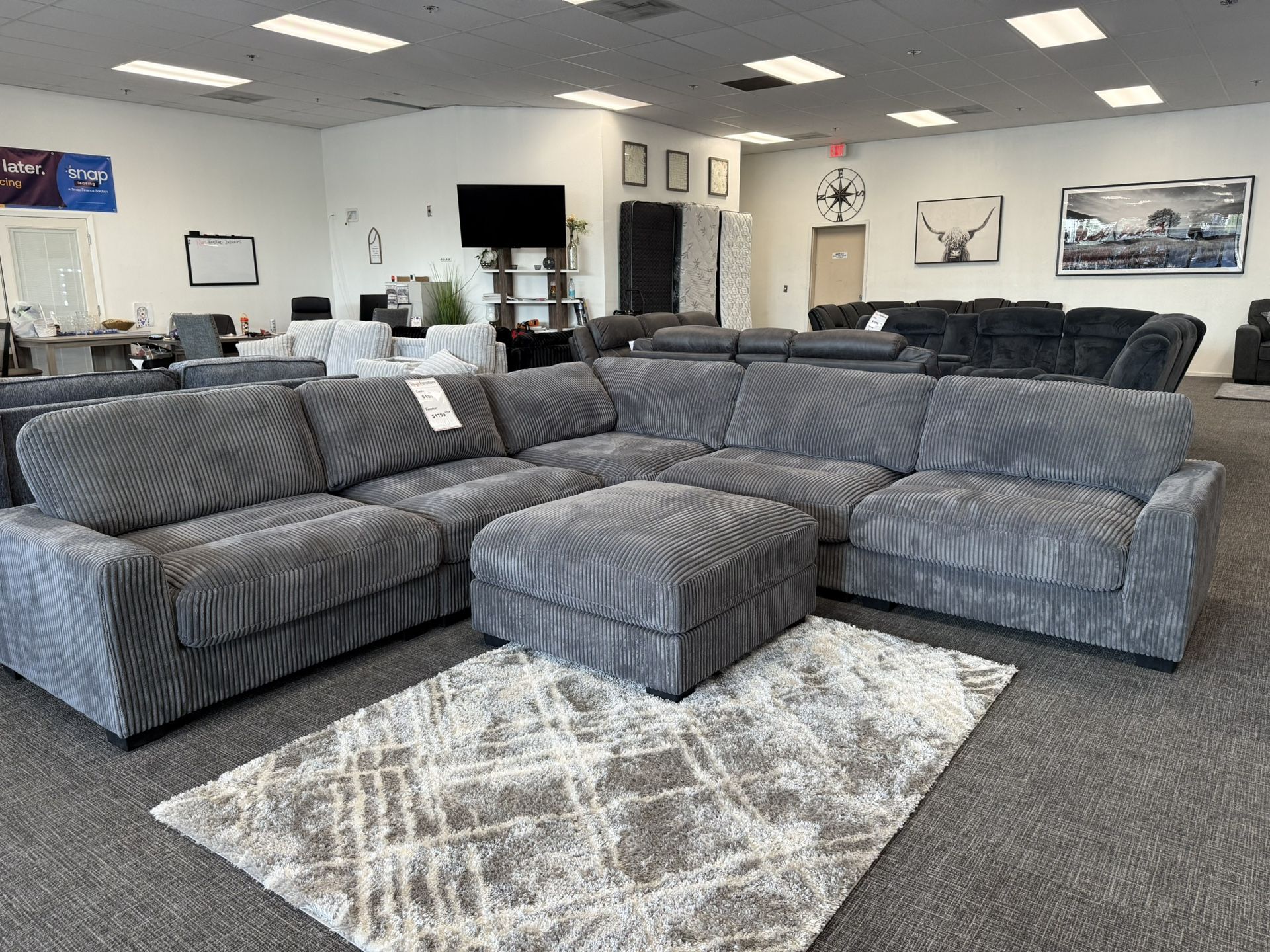 ποΈ Gray Modular Sectional w/ Chaise β $1599 Steal!