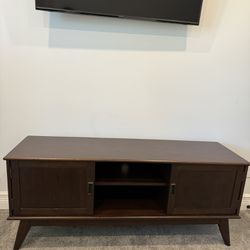 Mid Century Modern style Tv Stand Console