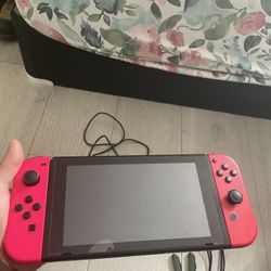 Nintendo switch with pro controller and accessories