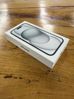 Empty iphone 15 Box