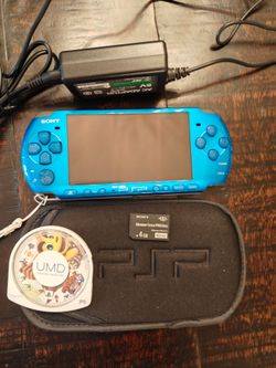 Sony PSP Handheld Console Bundle Blue