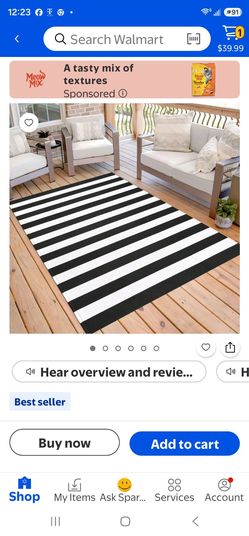 Beautiful Black and White Area rugs