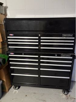 Craftsman 52” Rolling Tool Chest & Hutch Combo