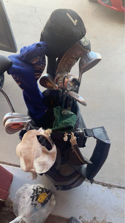 Golf set with bag of golf balls(SELIING ASAP)