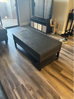 Grey coffee table