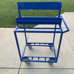 METAL UTILITY ROLLING CART