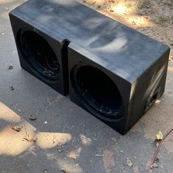 Dual 12 Subwoofer Box 