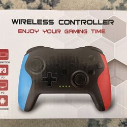 Wireless Switch Pro Controller for Nintendo Switch / Switch Lite / Switch OLED / PC Consloe 6-axis TURBO Dual Vibration
