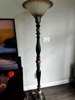 Dining Room Set, TV Stand, Lamps and Armour