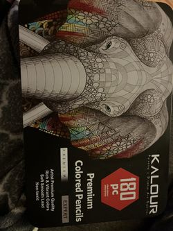 Kalour Colored Pencils 180 Pcs