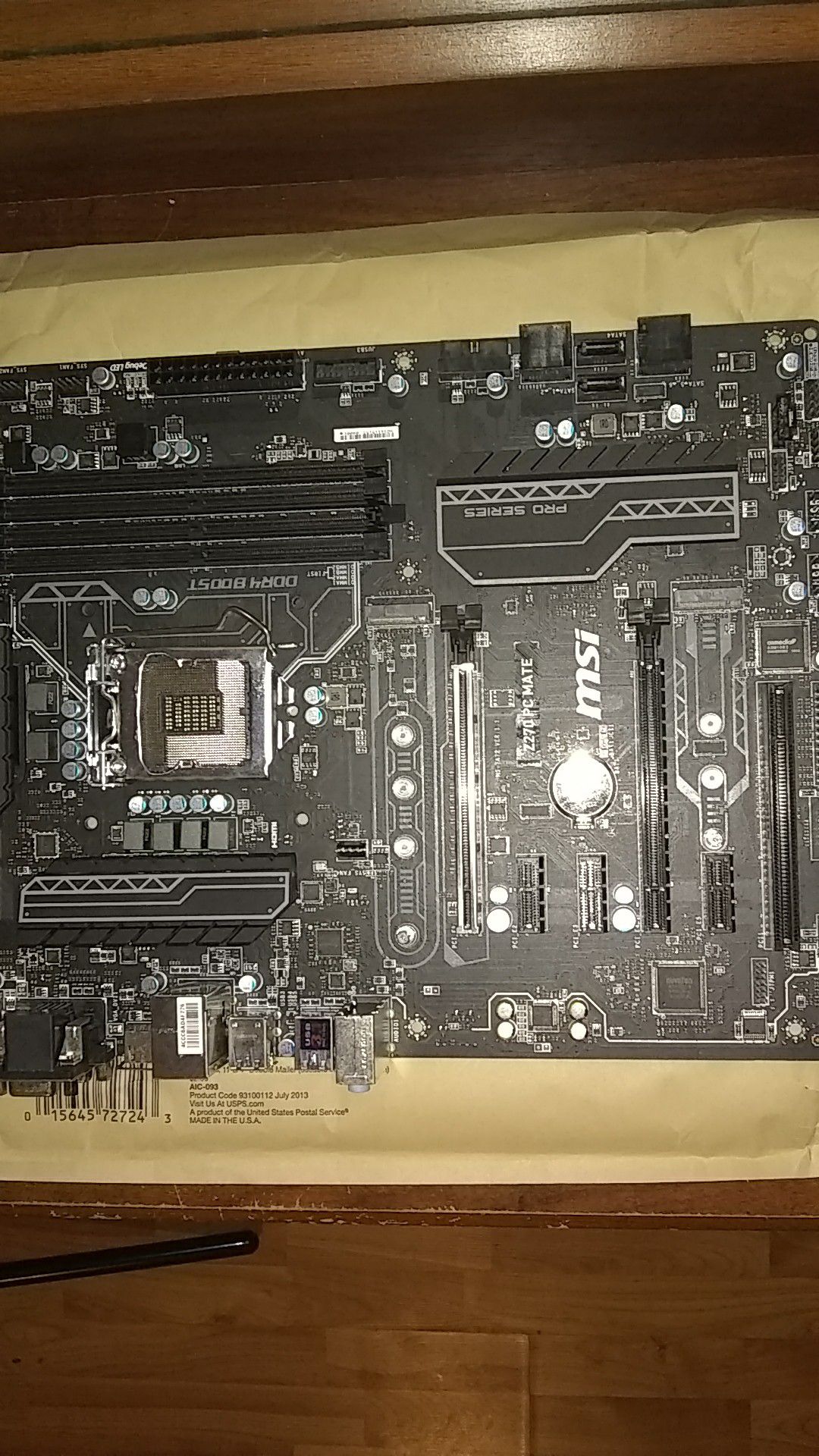 MSI Z270 motherboard