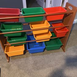 Storage Rack Kids School 