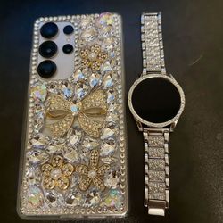 Samsung Galaxy Watch + Cases for S25 Ultra