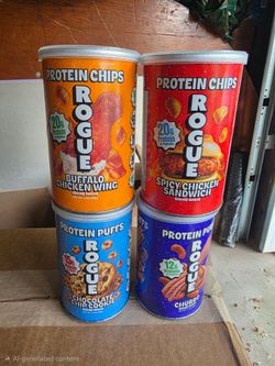 Rogue Snacks Protein Puffs and Chips Bundle