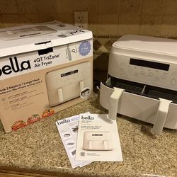 Bella 4qt Tri ZoneAir Fryer