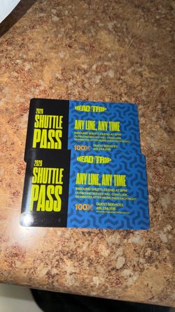 Two Headtrip Shuttle passes