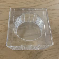 Orrefors Crystal Candle Dish