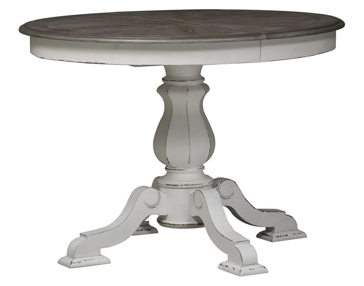 Magnolia Manor Cocktail Table Top With Partial Base