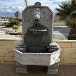 New Water Fountain Made Out Of Cement Perfect Gift 