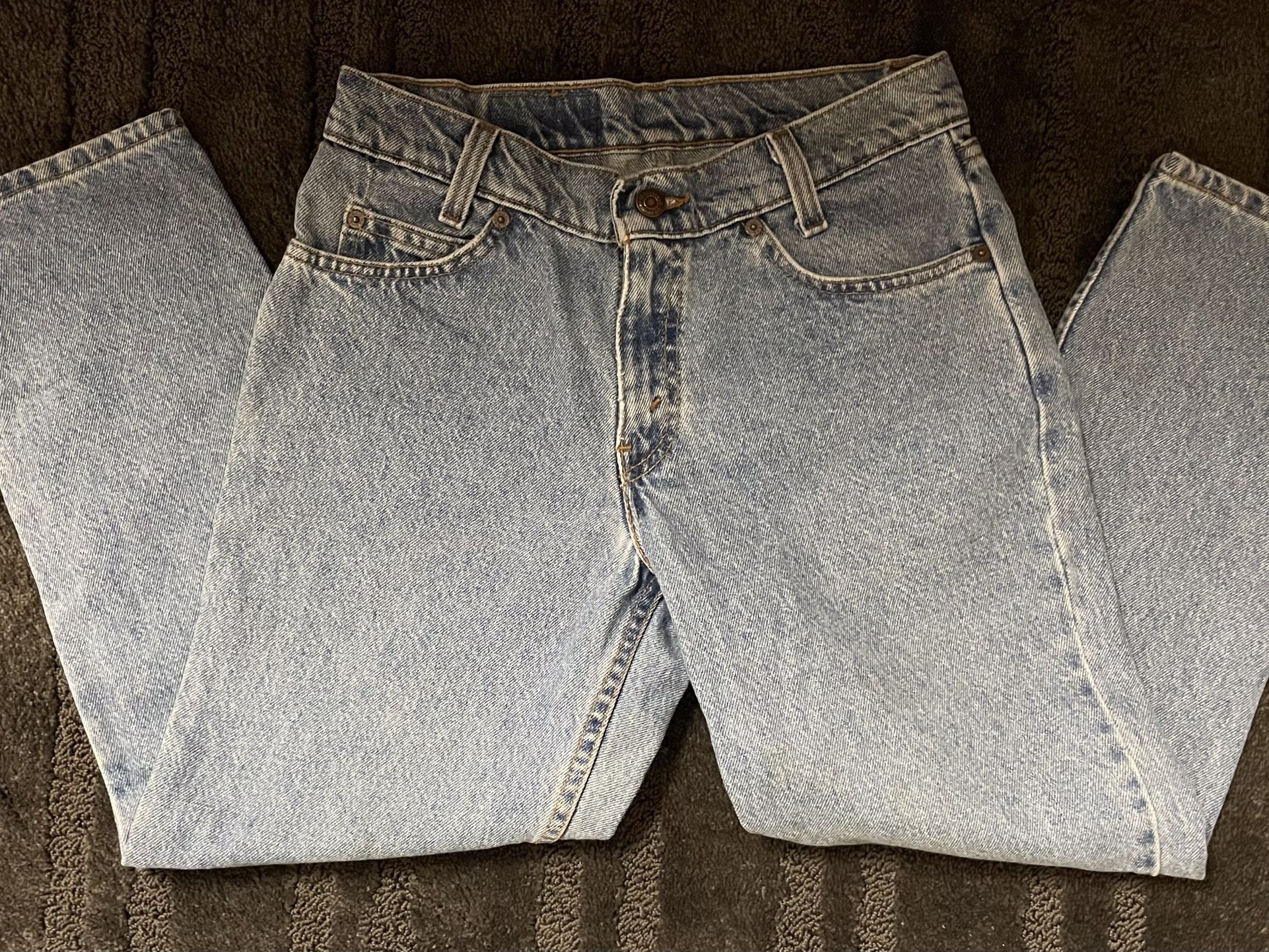 Boys Vintage Levi’s 550 Relaxed Fit Husky Jeans (29x25)