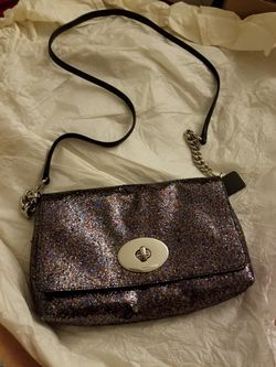 Glitter edition Coach purse