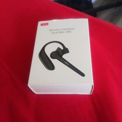 Wireless Headset Dual-Mic ENC