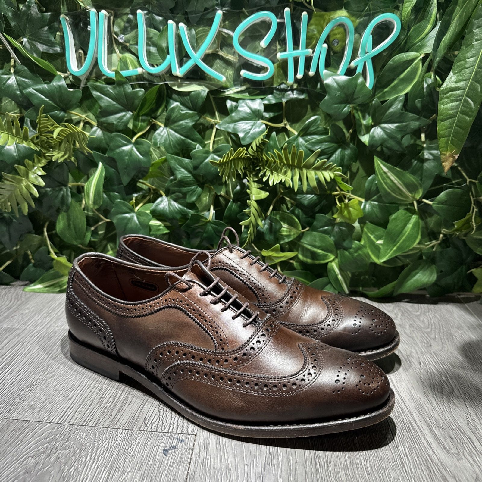 Allen Edmonds McAllister 10.5 D Allen Edmonds McAllister Shoes Mens Size 10.5 E Wingtip  main image 3