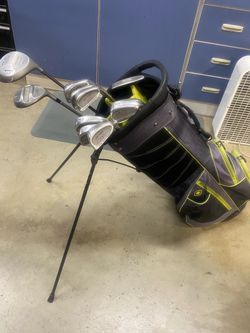 Men’s Beginner Golf Clubs & Bag