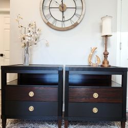 2 Custom Nightstands, Bedside Tables, Side Tables 
