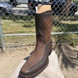 Bota Vaquera Con Cierre 