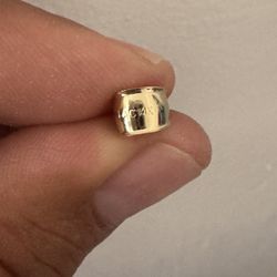 Solid 14K Gold Bail Hook For Charm Pendant