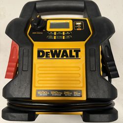 DeWalt 1600A Jump Starter with Air Compressor – New Open Box