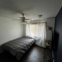 Full Size Bed With Frame Used