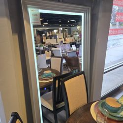 LED FLOOR MIRROR $198