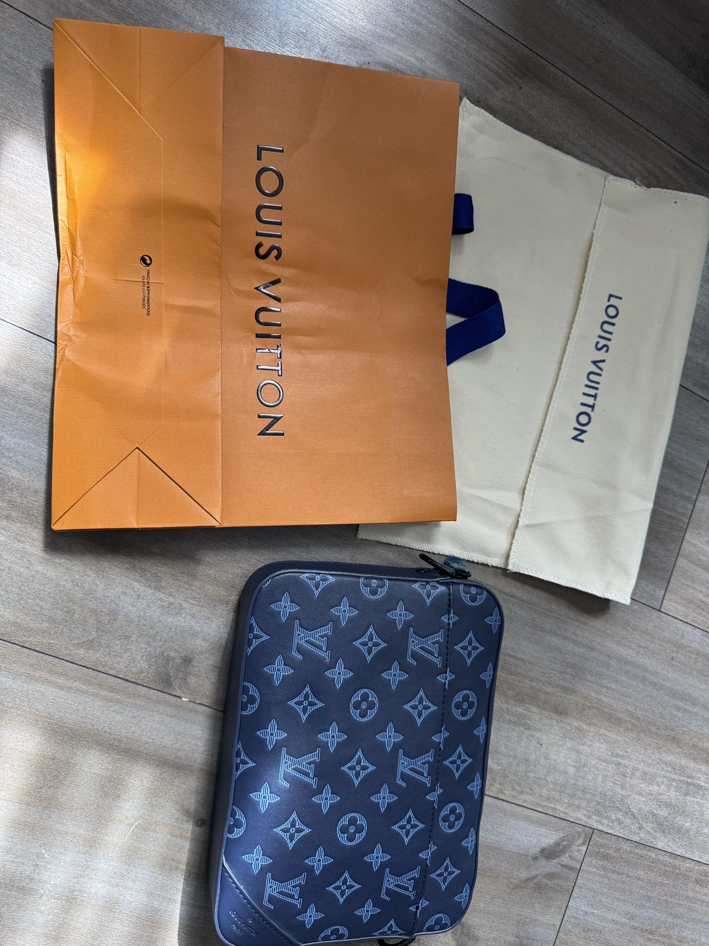 Louis Vuitton Messenger Bag Blue