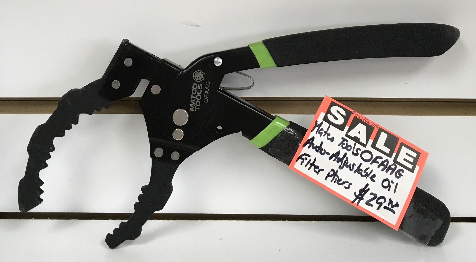 Matco Tools OFAAG Auto-Adjustable Oil Filter Pliers
