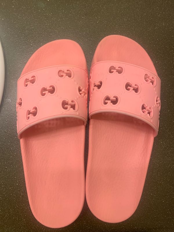 pink gucci slides dhgate