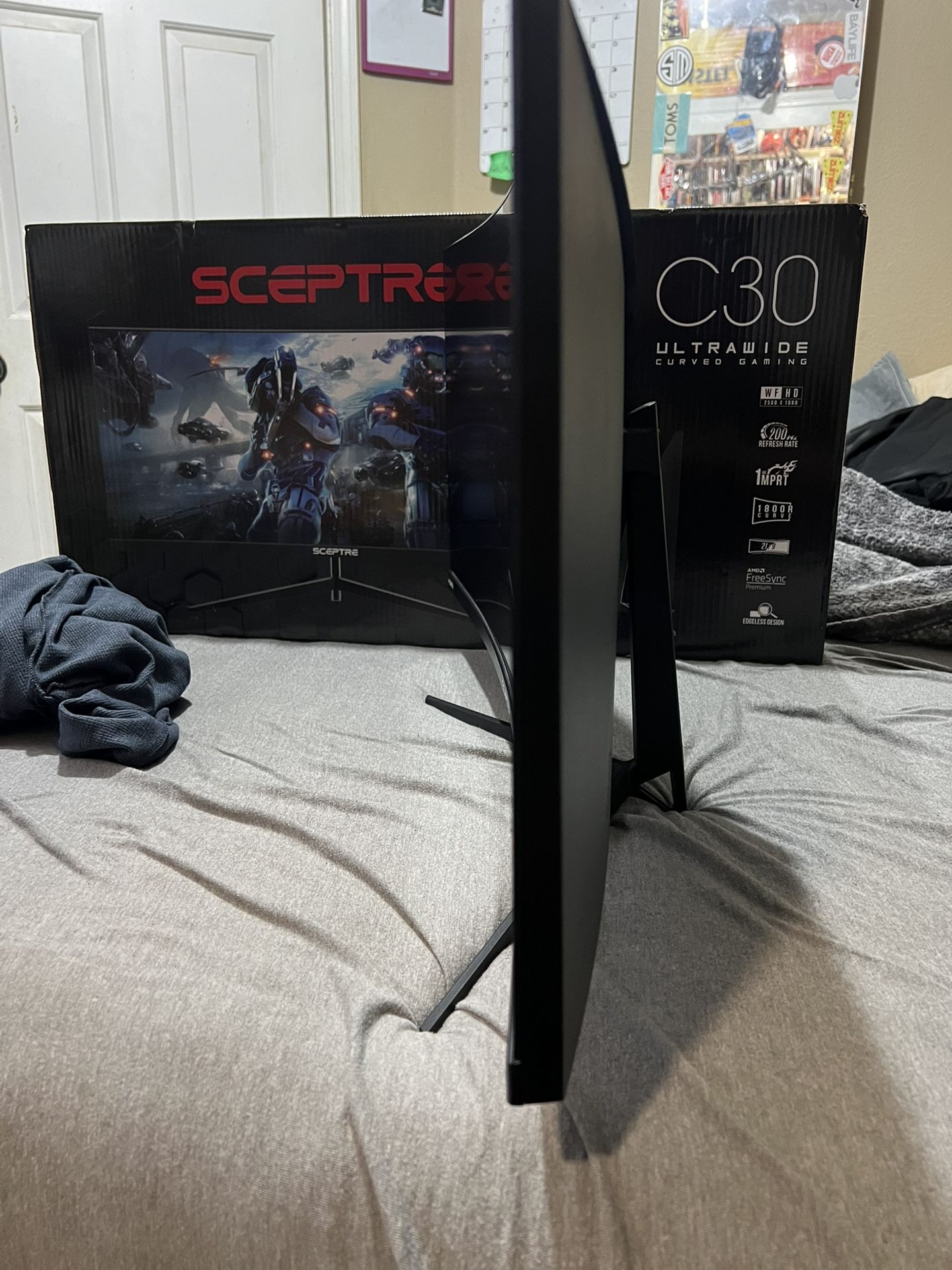 Sceptre C30 Ultrawide Curved Gaming Monitor for Sale in Fowler, CA
