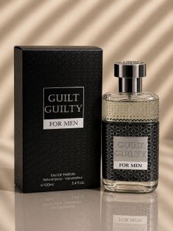 Guilt Guilty For Men Eau de Parfum Spray, Regular Size 3.4 fl oz / 100ml