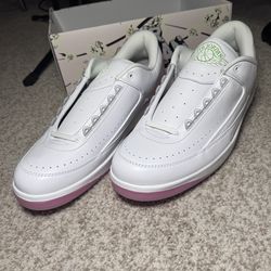 Air Jordan 2 Retro Low Cherry Blossom Men's Size 15 New With Box No Lid