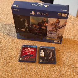 PlayStation 4 1TB With 4games Included