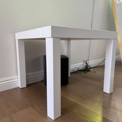 White IKEA Living Room Tables