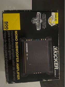 Kicker Mono Subwoofer amp