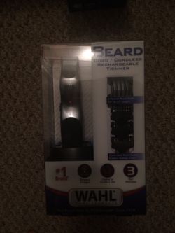 Wahl cordless trimmer NIB